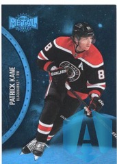 2021-22 Skybox Metal Universe #135 Patrick Kane Alt Jersey Blue Spectrum